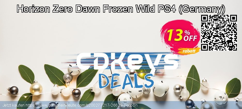 Horizon Zero Dawn Frozen Wild PS4 - Germany  ausschließlich Diskont Bildschirmfoto