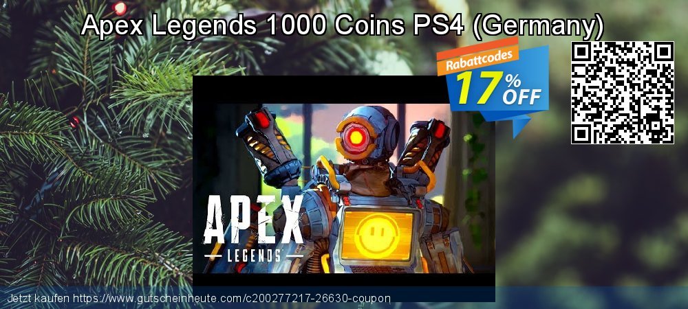 Apex Legends 1000 Coins PS4 - Germany  ausschließenden Ermäßigung Bildschirmfoto