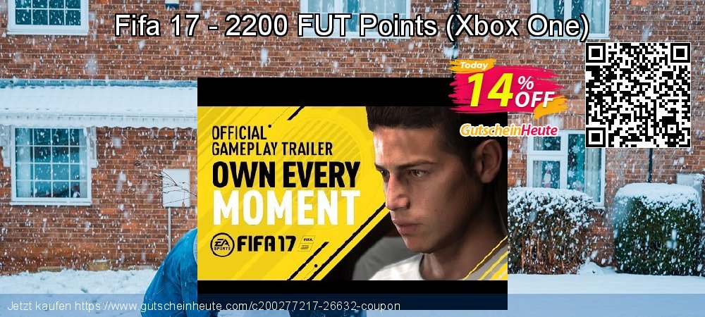 Fifa 17 - 2200 FUT Points - Xbox One  Sonderangebote Verkaufsförderung Bildschirmfoto