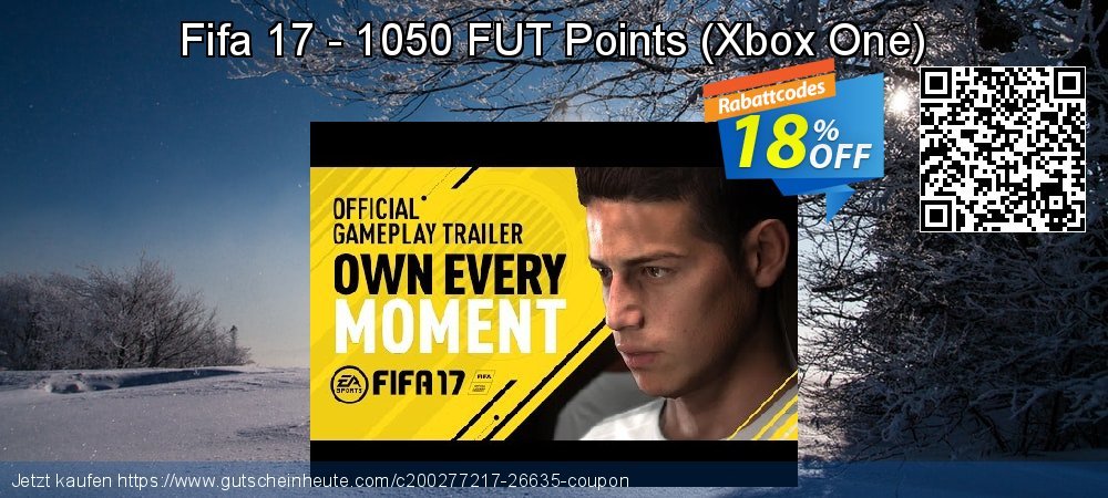 Fifa 17 - 1050 FUT Points - Xbox One  fantastisch Preisreduzierung Bildschirmfoto