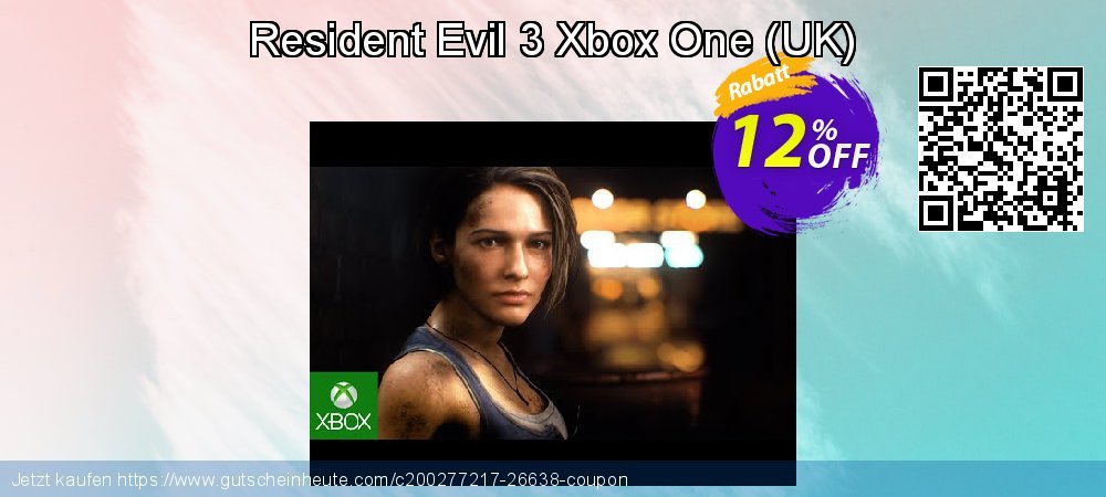 Resident Evil 3 Xbox One - UK  atemberaubend Beförderung Bildschirmfoto