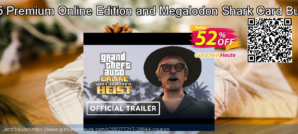 Grand Theft Auto V 5 Premium Online Edition and Megalodon Shark Card Bundle Xbox One - UK  formidable Promotionsangebot Bildschirmfoto