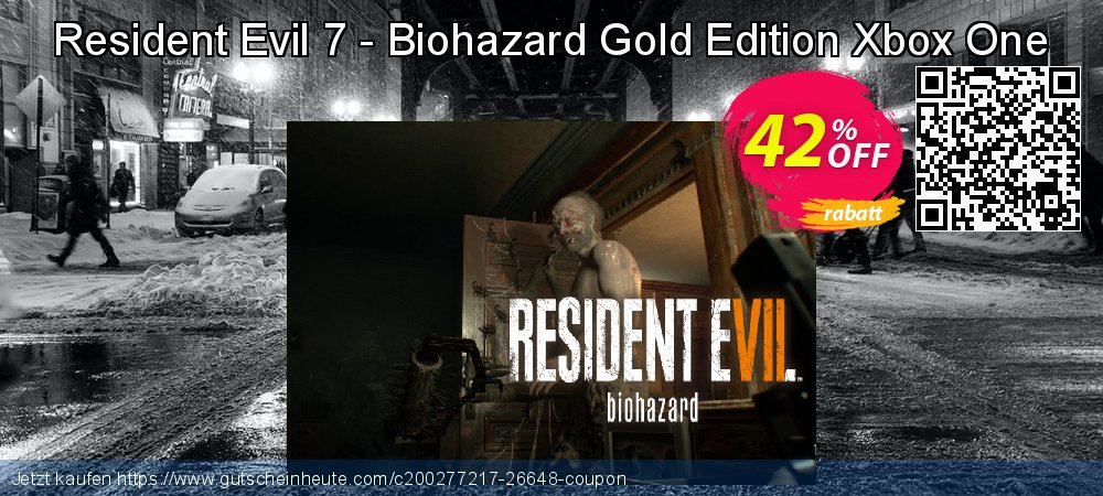 Resident Evil 7 - Biohazard Gold Edition Xbox One beeindruckend Disagio Bildschirmfoto