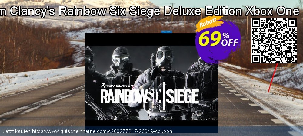 Tom Clancy's Rainbow Six Siege Deluxe Edition Xbox One UK faszinierende Verkaufsförderung Bildschirmfoto