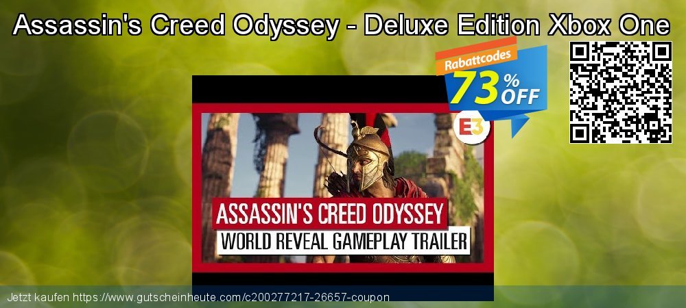 Assassin's Creed Odyssey - Deluxe Edition Xbox One klasse Rabatt Bildschirmfoto