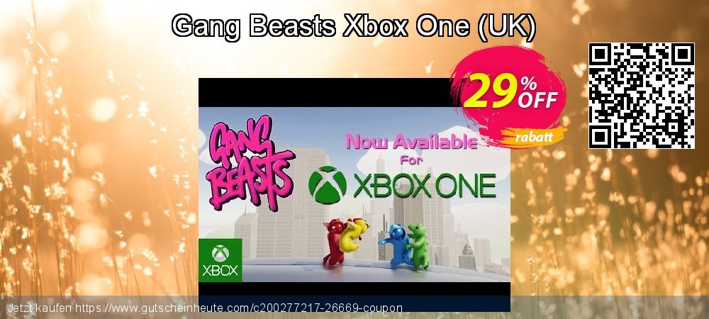Gang Beasts Xbox One - UK  atemberaubend Preisreduzierung Bildschirmfoto