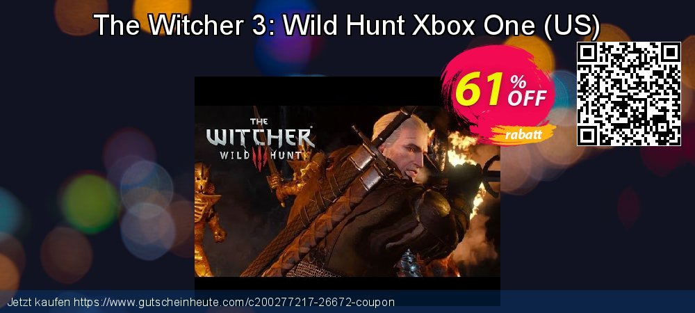 The Witcher 3: Wild Hunt Xbox One - US  verblüffend Beförderung Bildschirmfoto