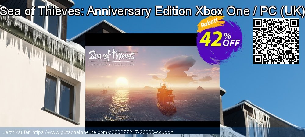 Sea of Thieves: Anniversary Edition Xbox One / PC - UK  faszinierende Diskont Bildschirmfoto