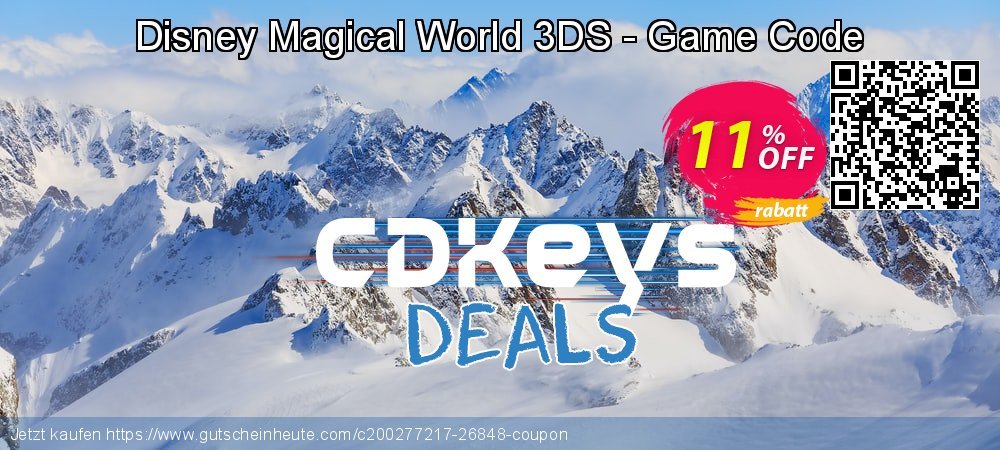 Disney Magical World 3DS - Game Code besten Promotionsangebot Bildschirmfoto