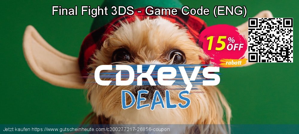 Final Fight 3DS - Game Code - ENG  super Preisreduzierung Bildschirmfoto