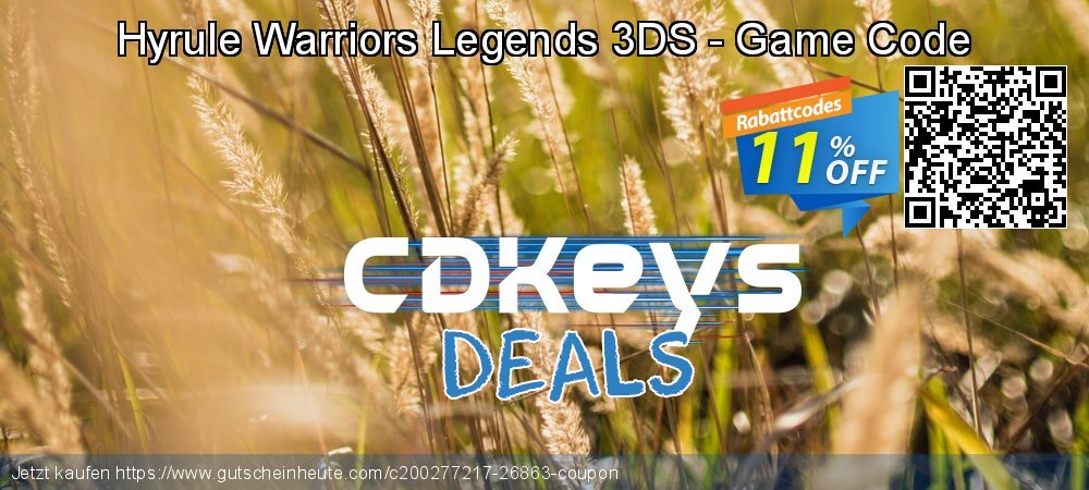 Hyrule Warriors Legends 3DS - Game Code toll Preisnachlässe Bildschirmfoto