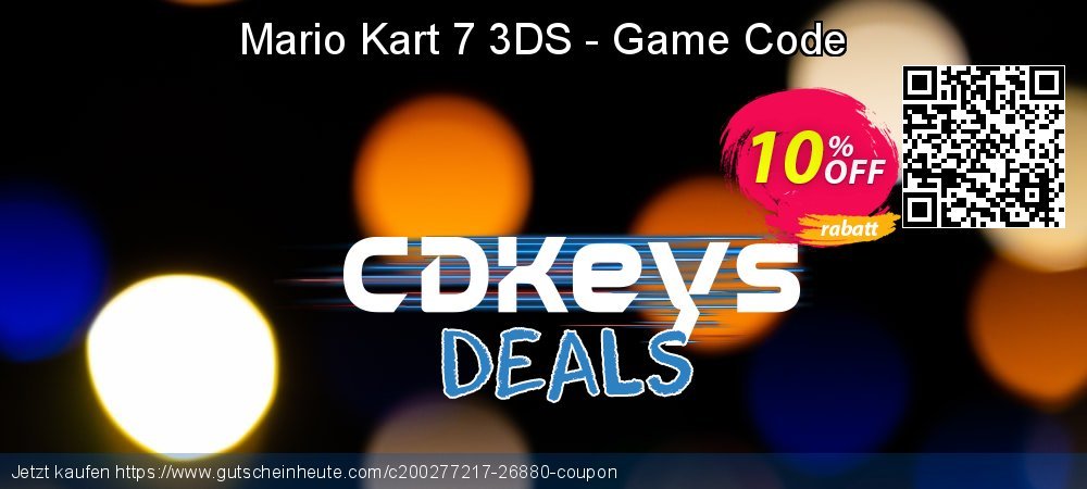Mario Kart 7 3DS - Game Code Sonderangebote Preisnachlässe Bildschirmfoto