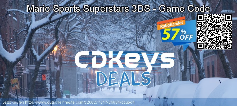 Mario Sports Superstars 3DS - Game Code großartig Diskont Bildschirmfoto