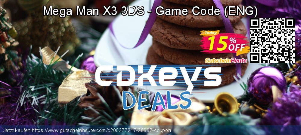 Mega Man X3 3DS - Game Code - ENG  super Verkaufsförderung Bildschirmfoto