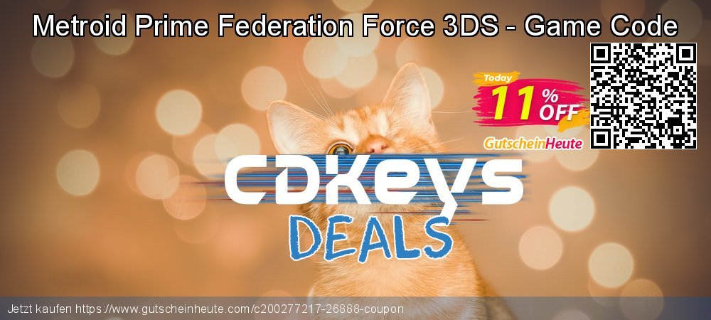 Metroid Prime Federation Force 3DS - Game Code wunderschön Ausverkauf Bildschirmfoto