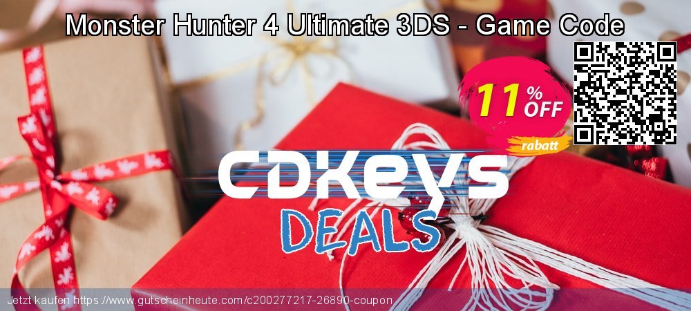 Monster Hunter 4 Ultimate 3DS - Game Code wundervoll Preisreduzierung Bildschirmfoto