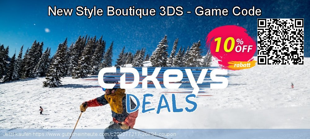 New Style Boutique 3DS - Game Code toll Sale Aktionen Bildschirmfoto