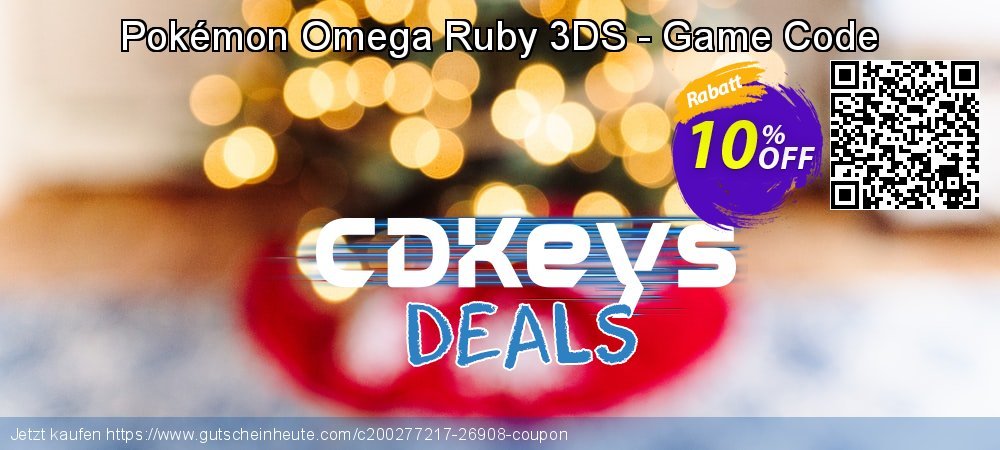 Pokémon Omega Ruby 3DS - Game Code ausschließlich Preisnachlass Bildschirmfoto