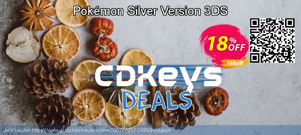 Pokémon Silver Version 3DS ausschließenden Förderung Bildschirmfoto