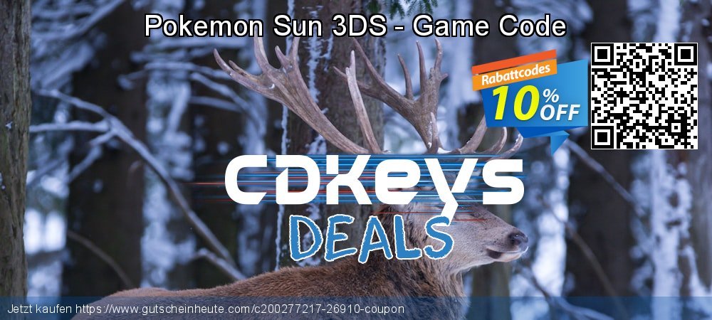 Pokemon Sun 3DS - Game Code besten Beförderung Bildschirmfoto