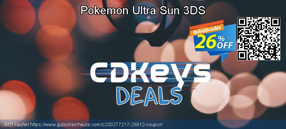 Pokemon Ultra Sun 3DS erstaunlich Rabatt Bildschirmfoto