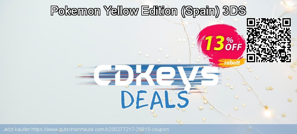 Pokemon Yellow Edition - Spain 3DS großartig Angebote Bildschirmfoto