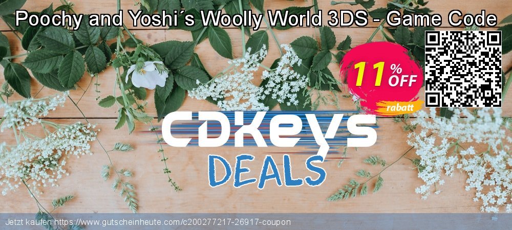 Poochy and Yoshi´s Woolly World 3DS - Game Code atemberaubend Nachlass Bildschirmfoto