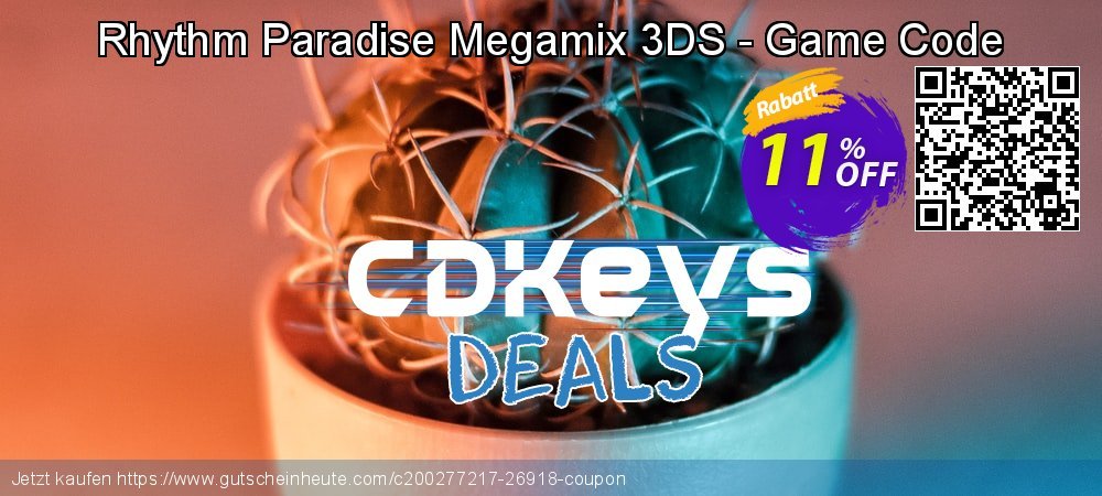 Rhythm Paradise Megamix 3DS - Game Code super Diskont Bildschirmfoto