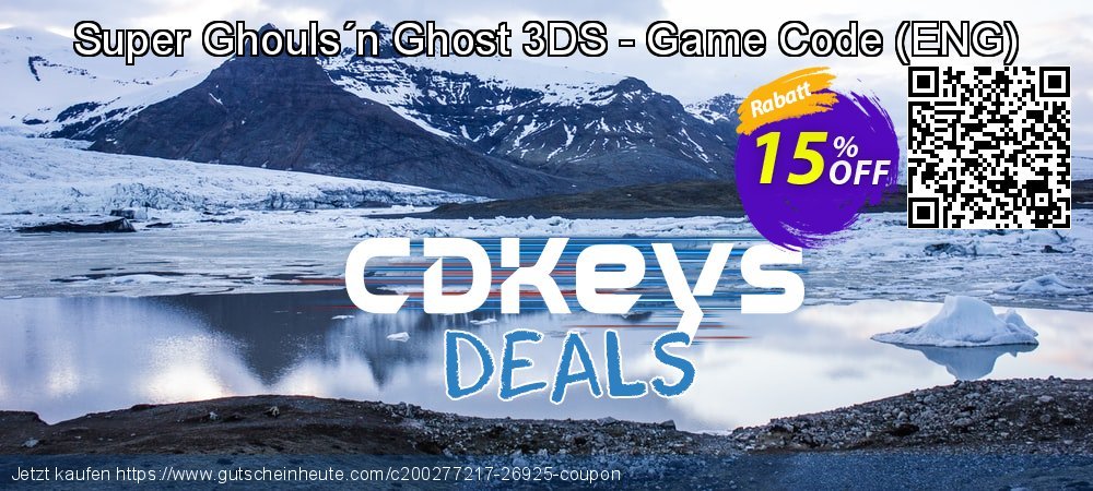Super Ghouls´n Ghost 3DS - Game Code - ENG  toll Preisnachlass Bildschirmfoto
