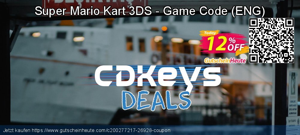 Super Mario Kart 3DS - Game Code - ENG  faszinierende Sale Aktionen Bildschirmfoto