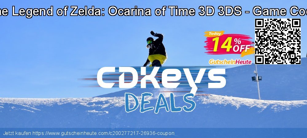 The Legend of Zelda: Ocarina of Time 3D 3DS - Game Code klasse Ermäßigung Bildschirmfoto