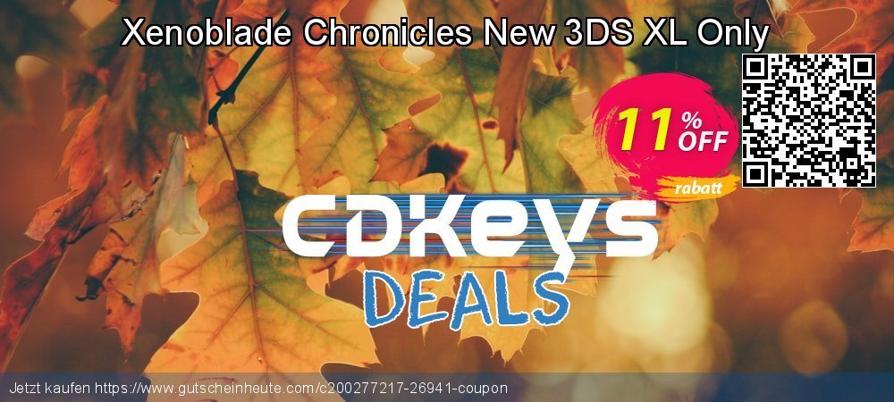 Xenoblade Chronicles New 3DS XL Only besten Preisreduzierung Bildschirmfoto