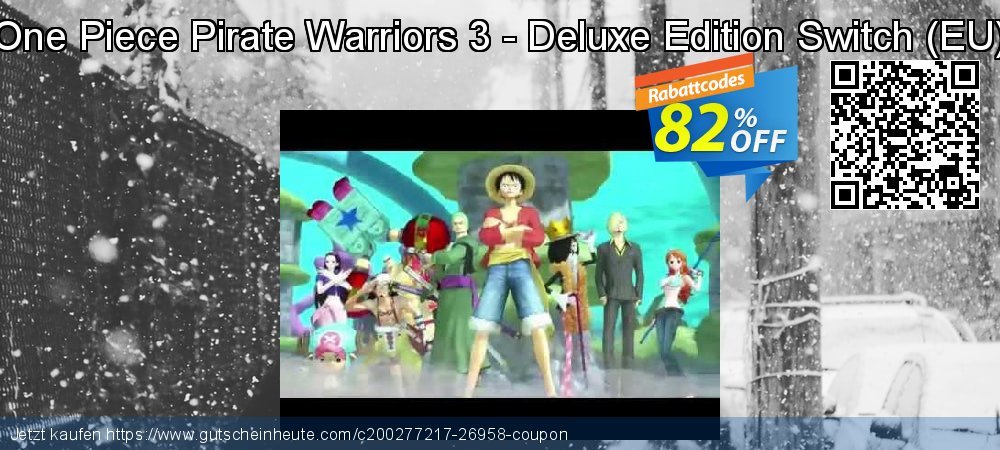One Piece Pirate Warriors 3 - Deluxe Edition Switch - EU  beeindruckend Preisreduzierung Bildschirmfoto