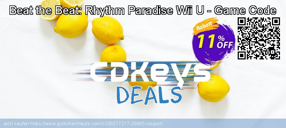 Beat the Beat: Rhythm Paradise Wii U - Game Code genial Preisnachlässe Bildschirmfoto