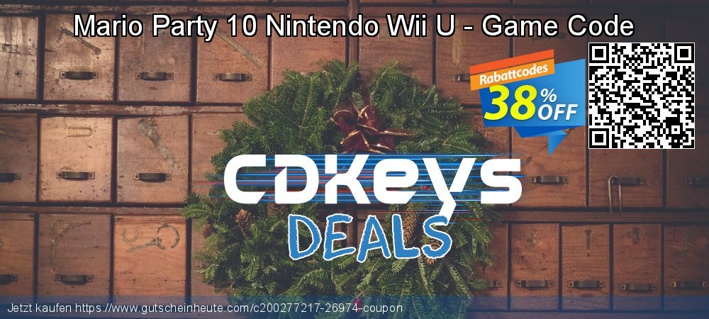 Mario Party 10 Nintendo Wii U - Game Code erstaunlich Außendienst-Promotions Bildschirmfoto