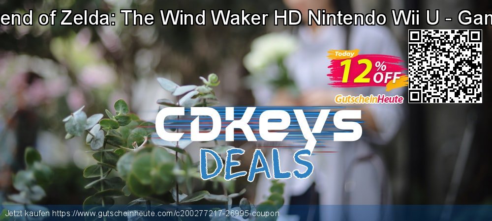 The Legend of Zelda: The Wind Waker HD Nintendo Wii U - Game Code aufregende Beförderung Bildschirmfoto