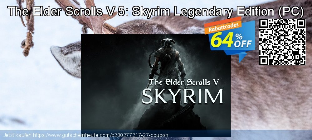 The Elder Scrolls V 5: Skyrim Legendary Edition - PC  klasse Ermäßigung Bildschirmfoto
