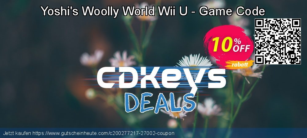 Yoshi's Woolly World Wii U - Game Code ausschließenden Nachlass Bildschirmfoto