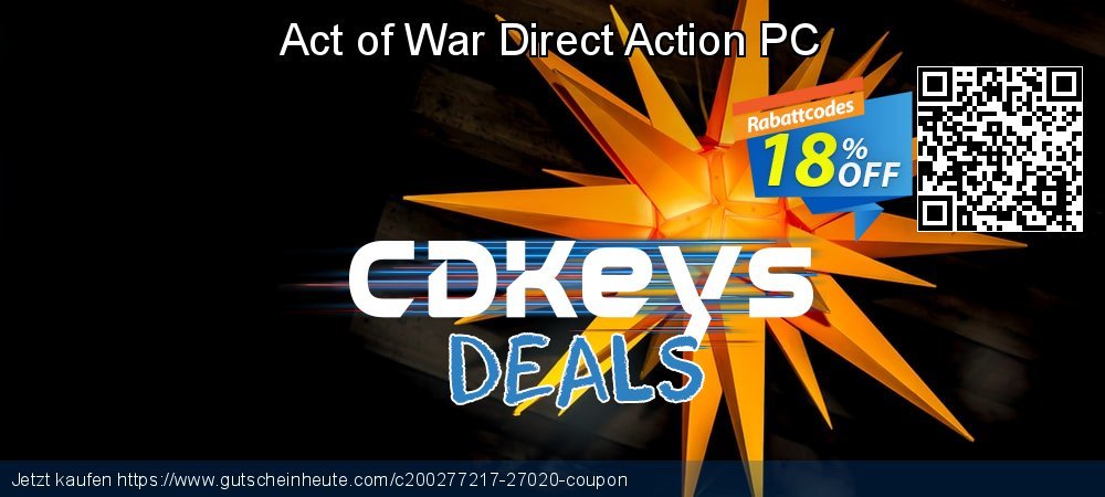 Act of War Direct Action PC beeindruckend Diskont Bildschirmfoto