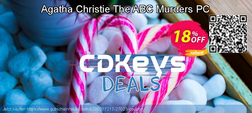 Agatha Christie The ABC Murders PC umwerfende Verkaufsförderung Bildschirmfoto