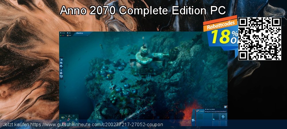 Anno 2070 Complete Edition PC faszinierende Promotionsangebot Bildschirmfoto