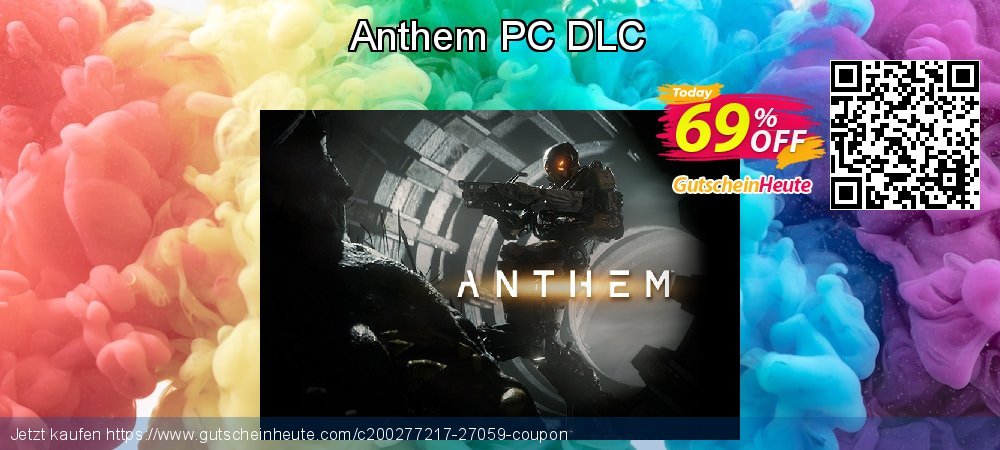 Anthem PC DLC spitze Außendienst-Promotions Bildschirmfoto