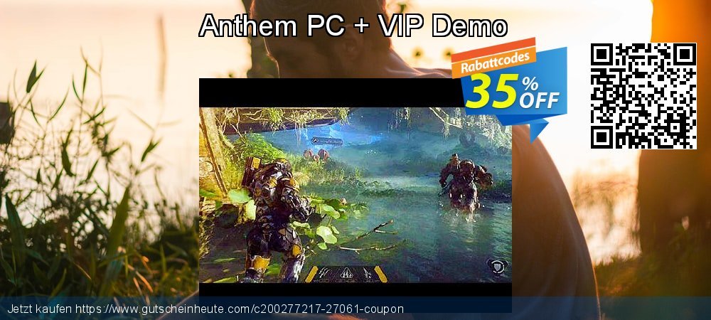 Anthem PC + VIP Demo exklusiv Preisnachlass Bildschirmfoto