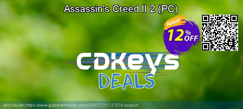 Assassin's Creed II 2 - PC  wunderschön Verkaufsförderung Bildschirmfoto