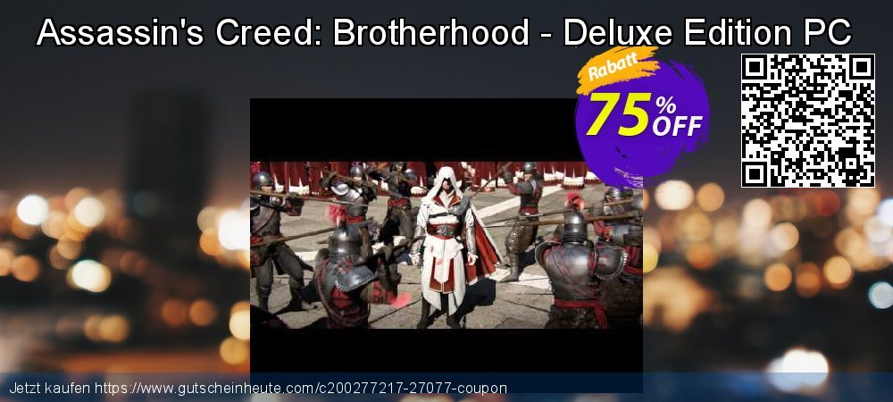 Assassin's Creed: Brotherhood - Deluxe Edition PC überraschend Preisreduzierung Bildschirmfoto