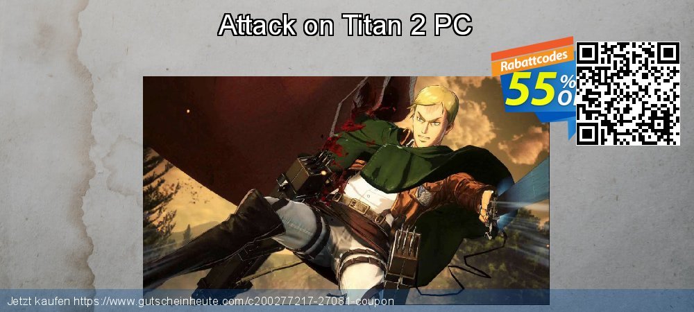 Attack on Titan 2 PC Exzellent Sale Aktionen Bildschirmfoto