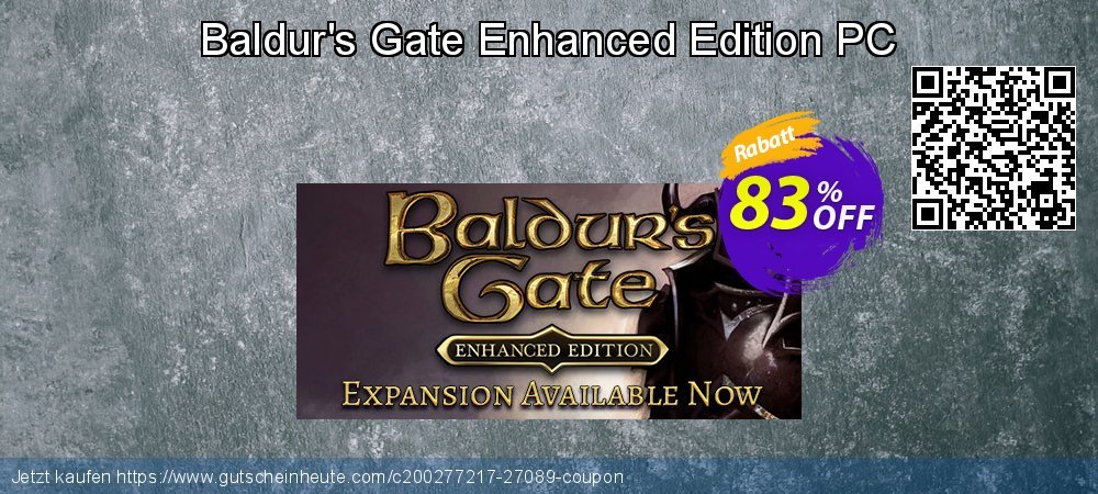 Baldur's Gate Enhanced Edition PC genial Ermäßigung Bildschirmfoto