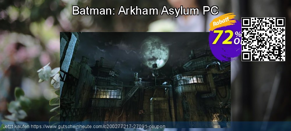 Batman: Arkham Asylum PC klasse Verkaufsförderung Bildschirmfoto