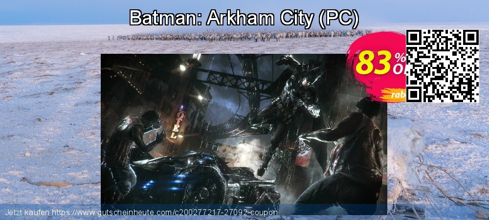 Batman: Arkham City - PC  exklusiv Ausverkauf Bildschirmfoto
