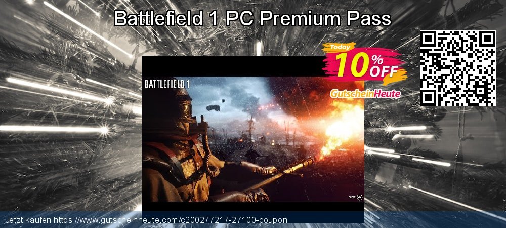 Battlefield 1 PC Premium Pass fantastisch Ermäßigungen Bildschirmfoto